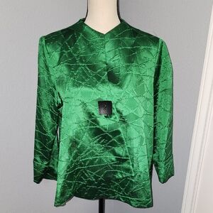 Elegant Green Women's Top